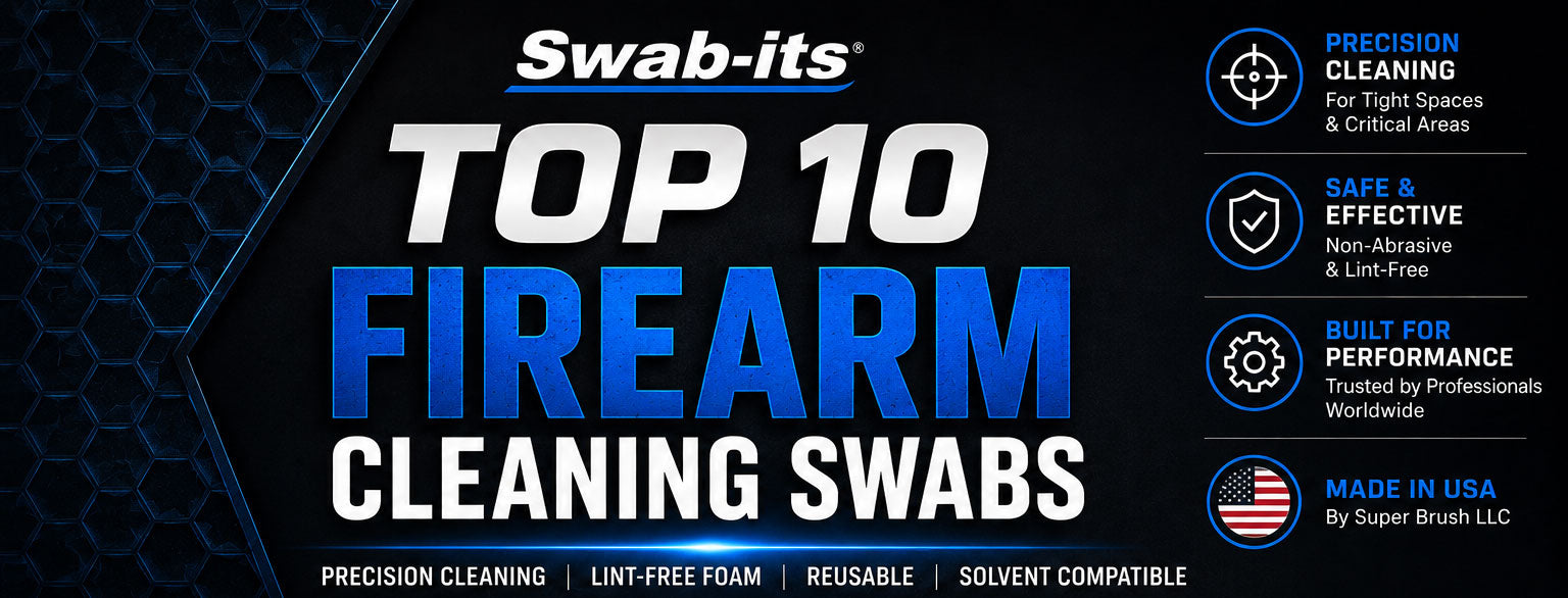 Swab-its Top 10 Firearm Cleaning Swabs