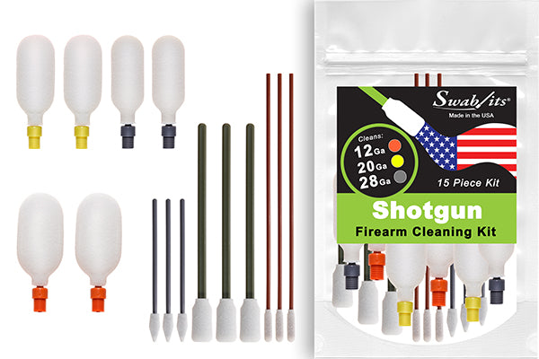 Shotgun Cleaning Brushes & Patch Kit (12g, 20g, & More)