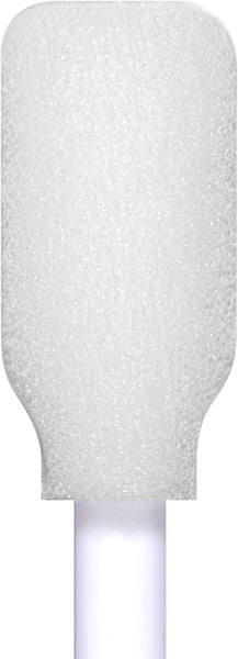 NEW PRODUCT: 71-4583-25: 14” Overall Length Foam Swab with Rectangular Foam Mitt and Polypropylene Handle – 25 Pack