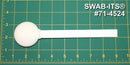 71-4524: 8” Overall Length Swab with Large Circular Foam Mitt and Polypropylene Handle