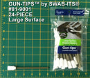 5 "Large Surface Gun Cleaning Wacik Gun-tips® przez Wacik-jego® Pistolet czyszczenie wymazy: 81-9001