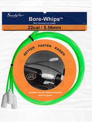 .22cal/5.56mm Pull-Thru Gun Cleaning Bore-whips™ by Swab-its® - Pull Through Cleaning Swabs: 42-0022