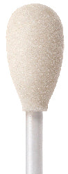 71-4522: 4” Overall Length Swab with Teardrop Shaped Foam Mitt made for medical, industrial, specialty cleaning industries