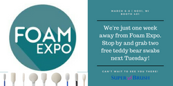 Join Super Brush LLC at Foam Expo in Novi, Michigan