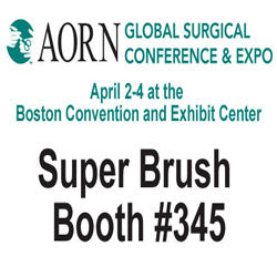 Super Brush Funktioner Foam Swab Applications på AORN 2017