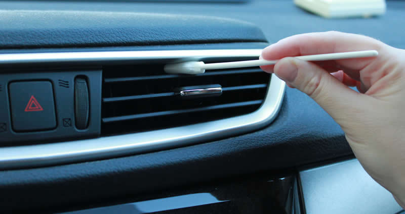 Don’t Melt Like Your Ice Cream: Swab-its Can Help Clean Your Car’s Air Vents