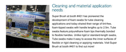 Stop by Super Brush LLC’s Booth at Foam Expo to Learn About Our Foam Swab Technology