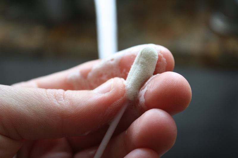 How to Clean and Reuse Swabs