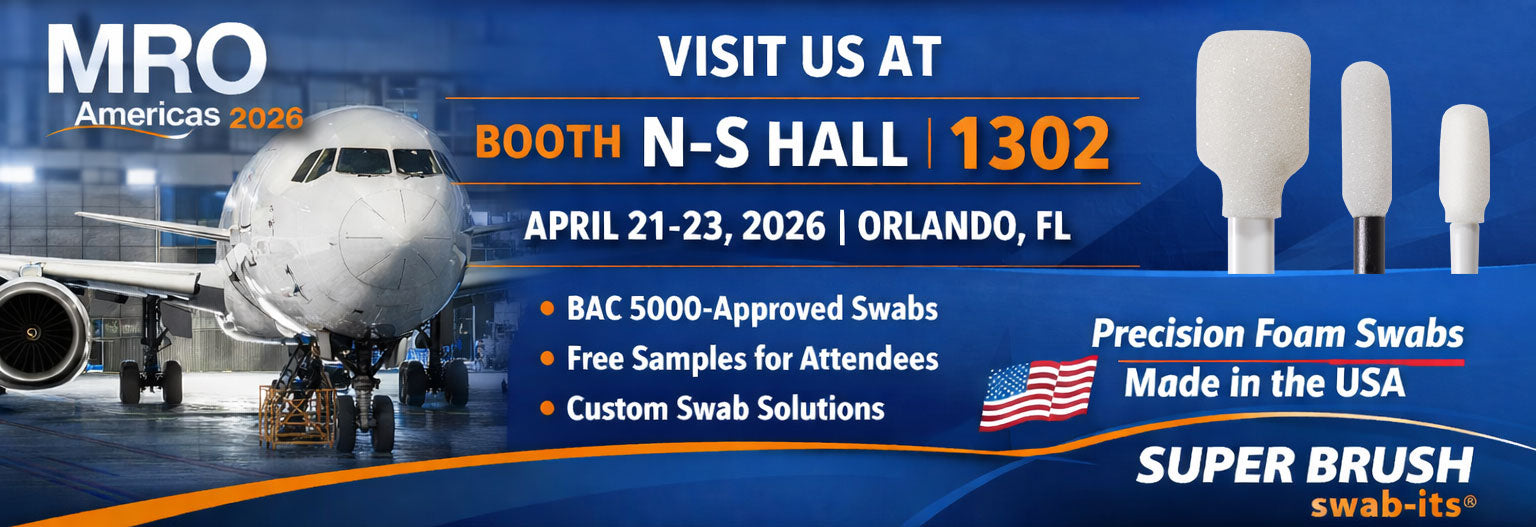 Super Brush to Exhibit at MRO Americas 2026 in Orlando, Showcasing Precision Foam Swab Solutions for Aviation Maintenance