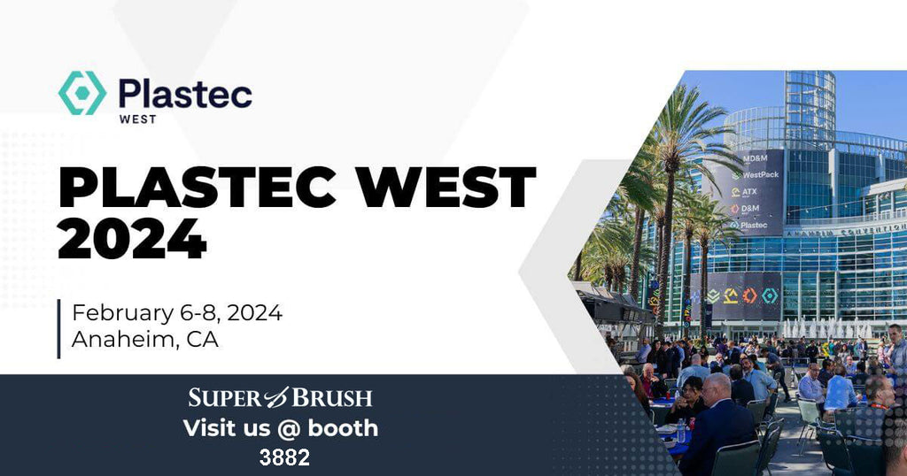 Foam Swab Manufacturer Super Brush will be Exhibiting at the 2024 Plastec West