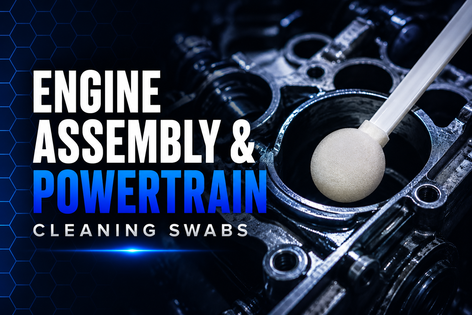 Engine Assembly & Powertrain Cleaning Swabs