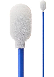 Bulb shaped foam swabs