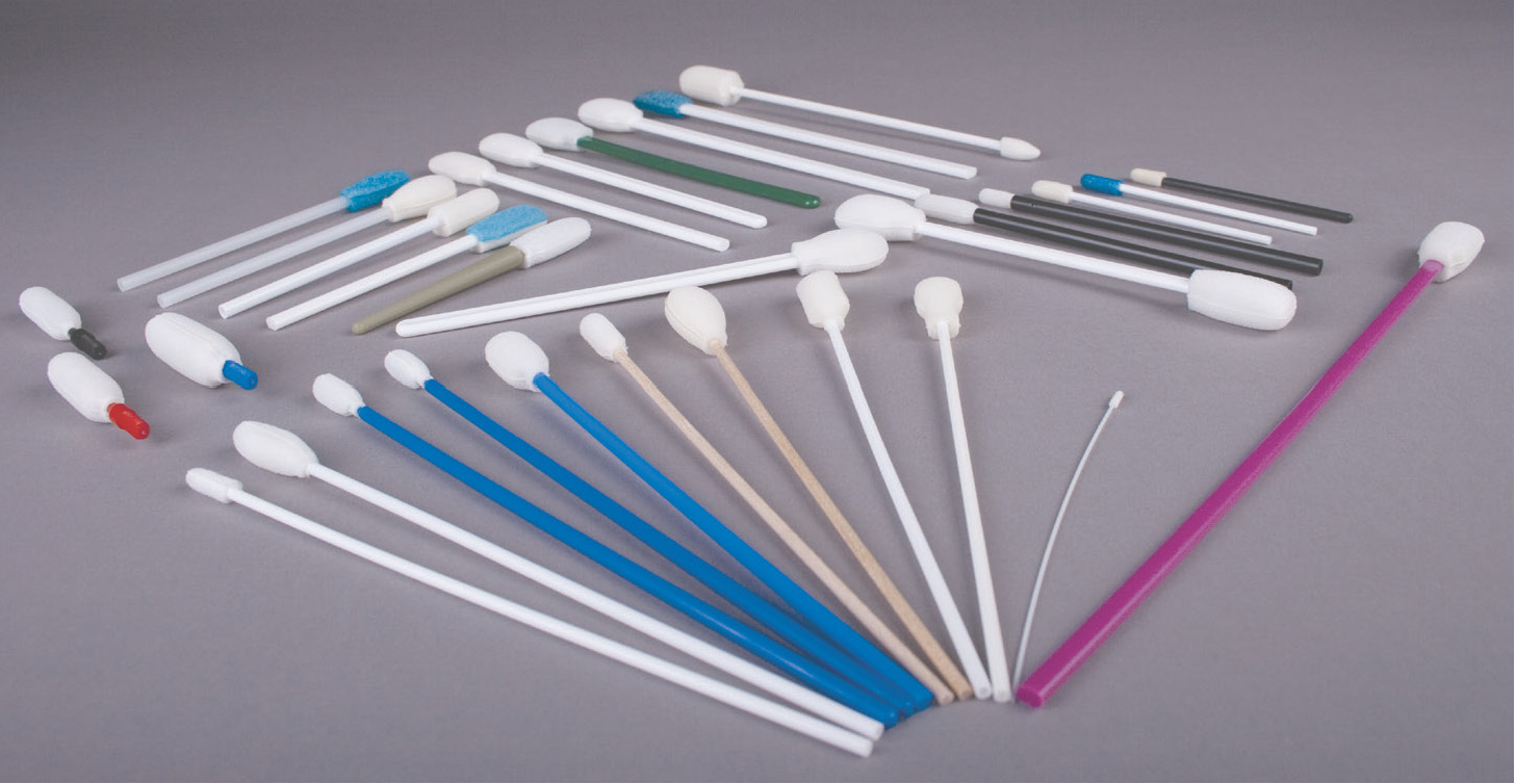 Foam Swabs for Cleaning Kits