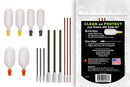 (NUEVO) Swab-its® 12ga/20ga/28ga Shotgun Kit de limpieza de armas de fuego: 87-9903