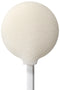 71-4575: 4.060” Overall Length Foam Swab with Large Circular Foam Mitt and Polypropylene Handle