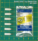 (12 Bag Case) .30cal/7.62mm Gun Cleaning Bore-tips® by Swab-its®: Barrel Cleaning Swabs: 41-3001-12CS