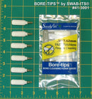 (12-påsfodral). 30cal / 7.62mm Pistolrengöring Borrtips® från Swab-its®: Rengöringspinnar för fat: 41-3001-12CS