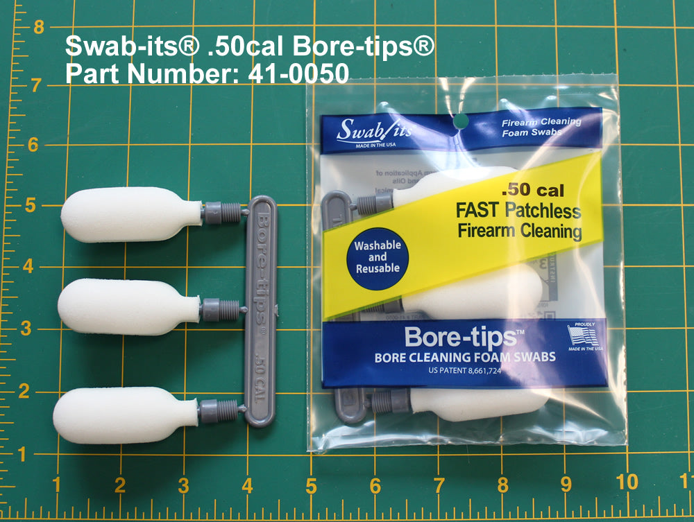 28 Gauge/.50cal Barrel Cleaning Bore-tips® by Swab-its®: Barrel Cleaning Swabs: 41-0050
