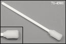 (Bag of 500 Swabs) 71-4501: 5.063” Overall Length Foam Swab with Narrow Rectangular Foam Mitt and Polypropylene Handle