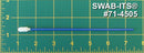 （50本の綿棒の袋）71-4505：フレキシチップフォームミットとポリプロピレンハンドルを備えた6.47インチの全長フォームスワブ