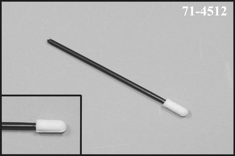 (Case of 2500 Swabs) 71-4512: 2,79 ”Längdpinne med liten handtag och polypropenhandtag