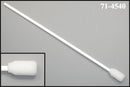 (Case of 5,000 Swabs) 71-4540: 9” overall length swab with rectangular foam mitt on an extra-long polypropylene handle