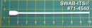 71-4540: hisopo de 9" de longitud total con guante de espuma rectangular en un mango de polipropileno extra largo