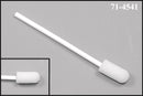 (Bag of 50 Swabs) 71-4541: 3.875” overall length swab with cylindrical style foam mitt and polypropylene handle.