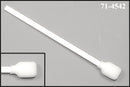 (Case of 5,000 Swabs) 71-4542: 6” overall length swab with wide rectangular foam mitt and polypropylene handle.