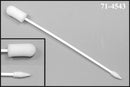 (Fall av 5 000 svabbprover) 71-4543: 6,34" total längdsvabb med dubbelslutna skumvantar på ett polypropylenhandtag