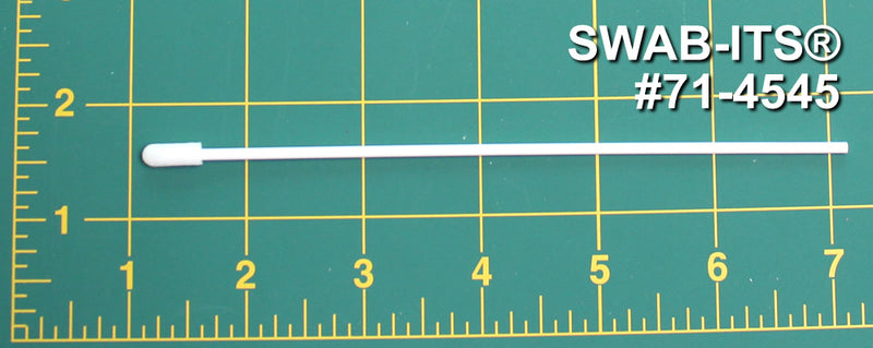 （50本の綿棒の袋）71-4545：小さなフォームミットとポリプロピレンハンドルを備えた全長6インチの綿棒。