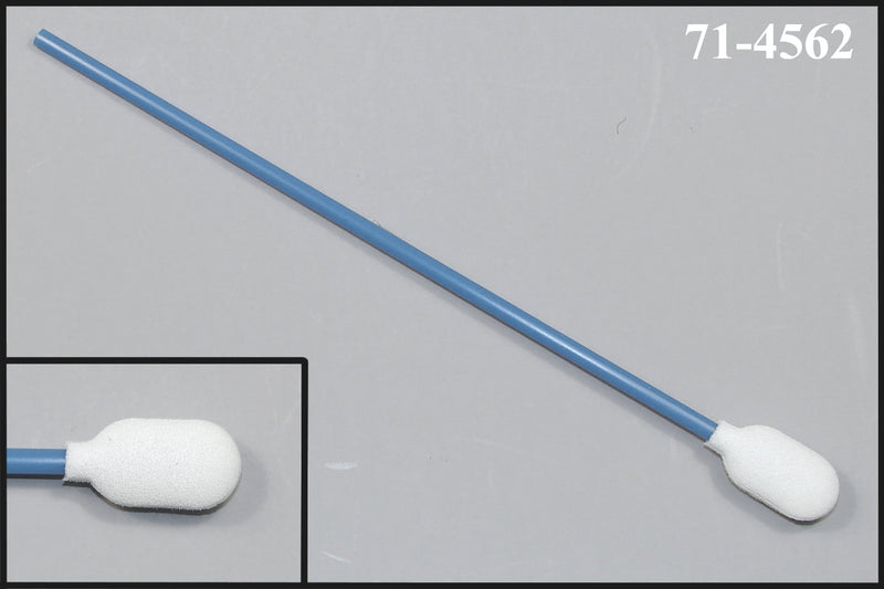 (Påse med 500 pinnprover) 71-4562: 5.875 Pinnar med total längd med glödformad skumhandtag på ett polypropenhandtag