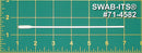 71-4582: 5.970 ”Torkad totalpinne med smalt skumhandtag på ett handtag av polypropen