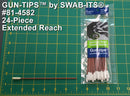 (12 Bag Case) 6" Extended Reach Gun Cleaning Swab Gun-tips™ by Swab-its® Gun Cleaning Swabs: 81-4582-12-2