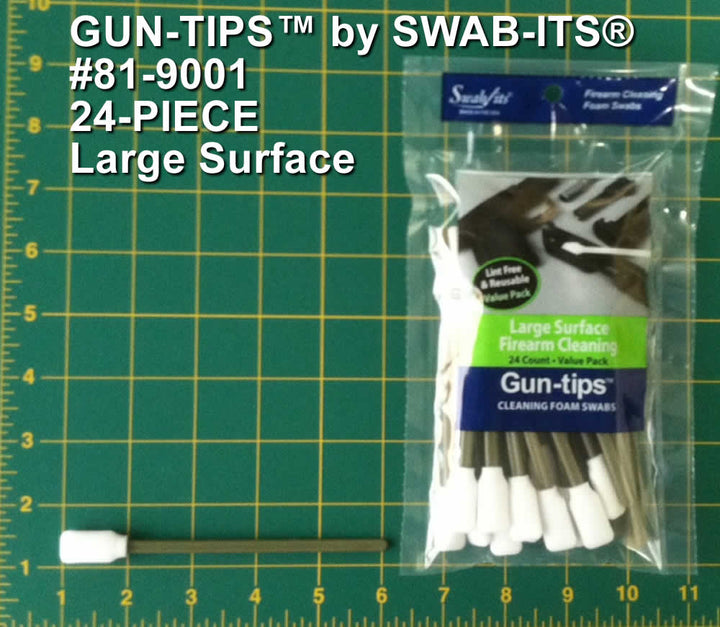 5" Large Surface Cleaning Swabs by Swab-its® Firearm Cleaning Swabs: 81-9001