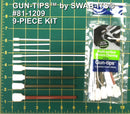 (Boîte de 24 sacs) Kit de 9 écouvillons en mousse de nettoyage pour pistolet de Gun-tips® de Swab-its®: Écouvillons de nettoyage pour pistolet: 81-1209-24-2