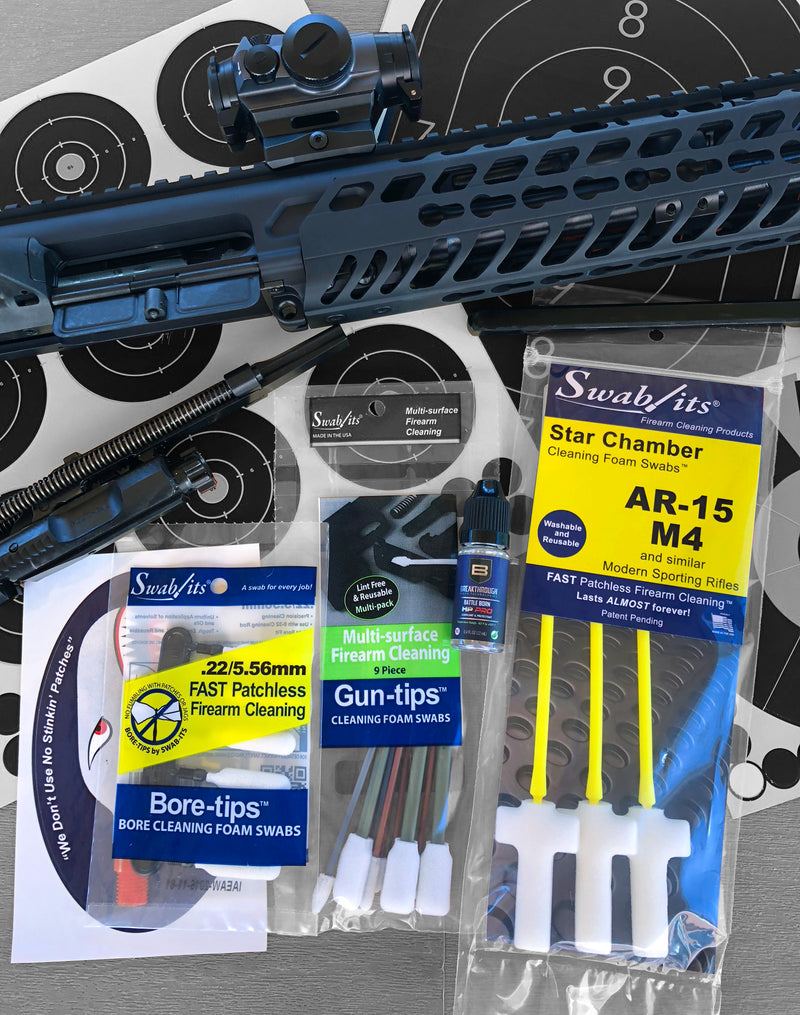 Swab-its® .223/5.56mm MSR Kit de nettoyage des armes à feu: 44-001