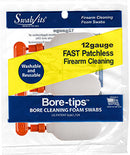 (12 Pouzdro na tašku) 12 měřidlo čištění děla vrtání-špičky® by Swab-its®: Sud čištění tampony: 41-0012-12-2