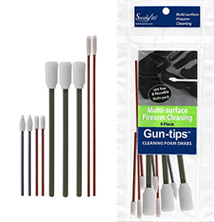 (Boîte de 24 sacs) Kit de 9 écouvillons en mousse de nettoyage pour pistolet de Gun-tips® de Swab-its®: Écouvillons de nettoyage pour pistolet: 81-1209-24-2