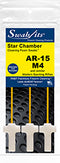 (Caja de 12 bolsas) AR-15/M4 Modern Sport Rifle (MSR) Star Chamber Cleaning Foam Swabs™ por Swab-its®: 43-5556-12-2