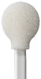 (Case of 2,500 Swabs) 71-4504: 5.125” Overall Length Foam Swab with Circular Foam Mitt and Polypropylene Handle