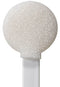 (Bag of 50 Swabs) 71-4524: 8” Overall Length Swab with Large Circular Foam Mitt and Polypropylene Handle