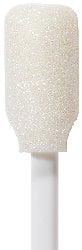 (Bag of 50 Swabs) 71-4540: 9” overall length swab with rectangular foam mitt on an extra-long polypropylene handle