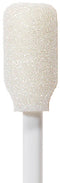 (Bag of 500 Swabs) 71-4540: 9” overall length swab with rectangular foam mitt on an extra-long polypropylene handle