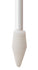 71-4543: 6.34” overall length swab with double-ended foam mitts on a polypropylene handle , all in one tool for wide coverage and precision application