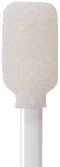 (Bolsa de 500 hisopos) 71-4576: hisopo de manopla de espuma rectangular de 4.06 ”sobre mango de plástico de polipropileno extruido