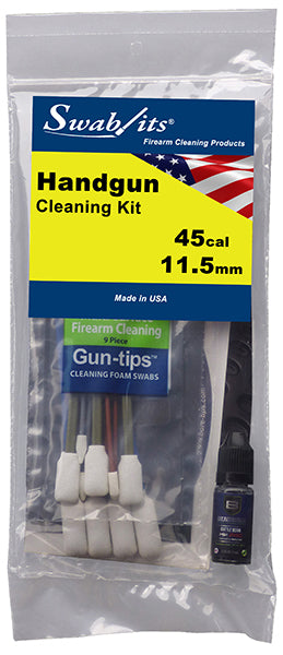 Kit de nettoyage pour arme de poing Swab-its® .45cal: 44-004