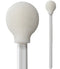 (Case of 5,000 Swabs) 71-4504: 5.125” Overall Length Foam Swab with Circular Foam Mitt and Polypropylene Handle