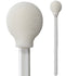 71-4504: 5.125” Overall Length Foam Swab with Circular Foam Mitt and Polypropylene Handle lint-less precision cleaner and applicator.