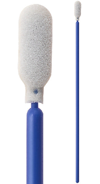 71-4505: 6.47” overall length foam swab with flexi-tip foam mitt and polypropylene handle